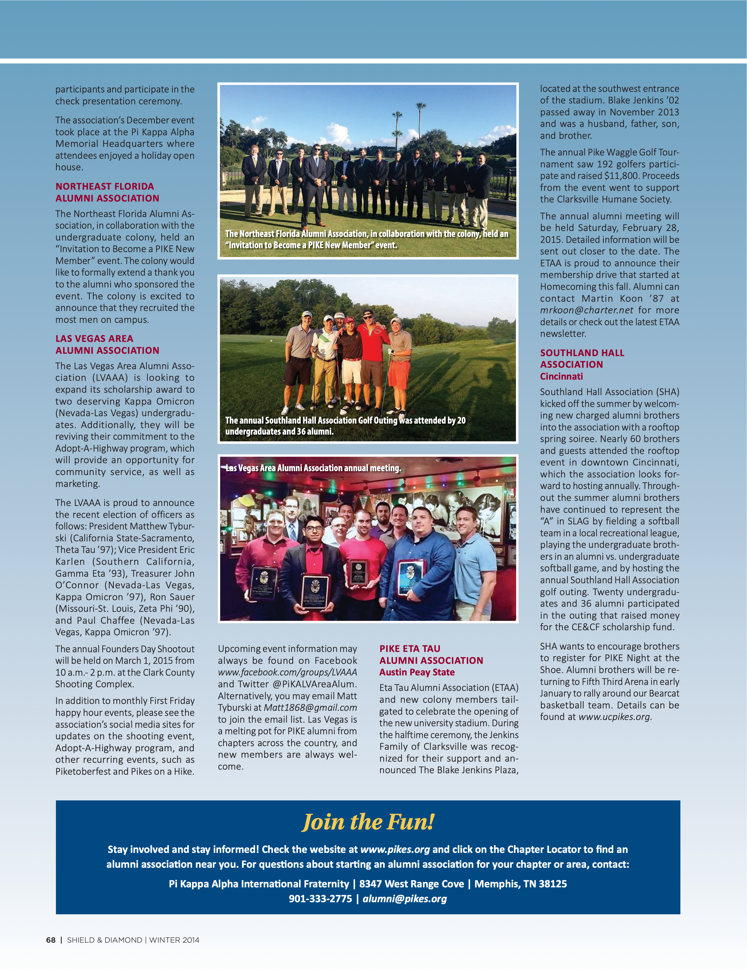 Join the Fun!, Winter 2014